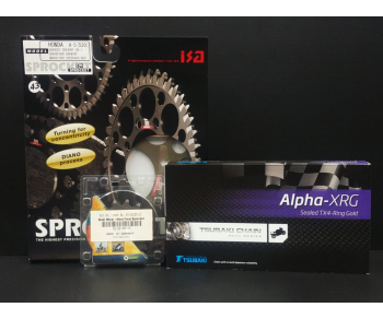 Honda CB400SF Revo T-15/T-43 #520 Sprocket Bundle Set  Honda CB400SF Revo T-15/T-43 #520 Sprocket Bundle Set